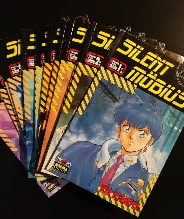 Colección de Silent Möbius publicada por Norma Editorial en 1995