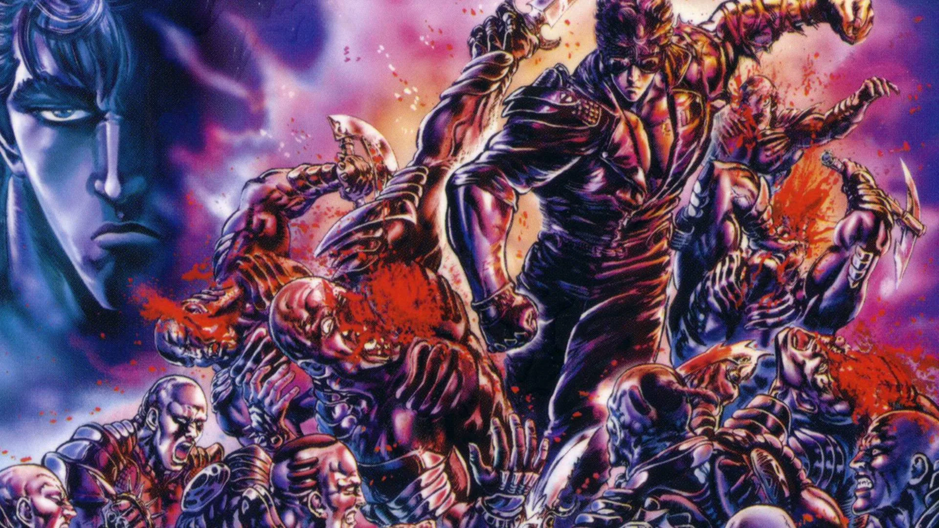 Hokuto no Ken de Tetsuo Hara en color