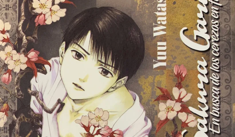 Detalle de la portada de Sakura Gari de Yuu Watase editado por ECC en España
