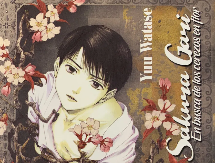 Detalle de la portada de Sakura Gari de Yuu Watase editado por ECC en España
