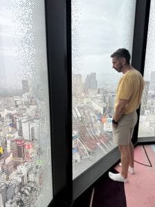Vista de Tokio desde el Hotel Groove Shinjuku