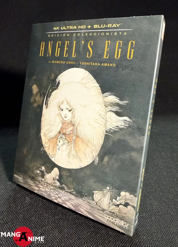 Portada de la edición española de Angel´s Egg de Vértigo Films