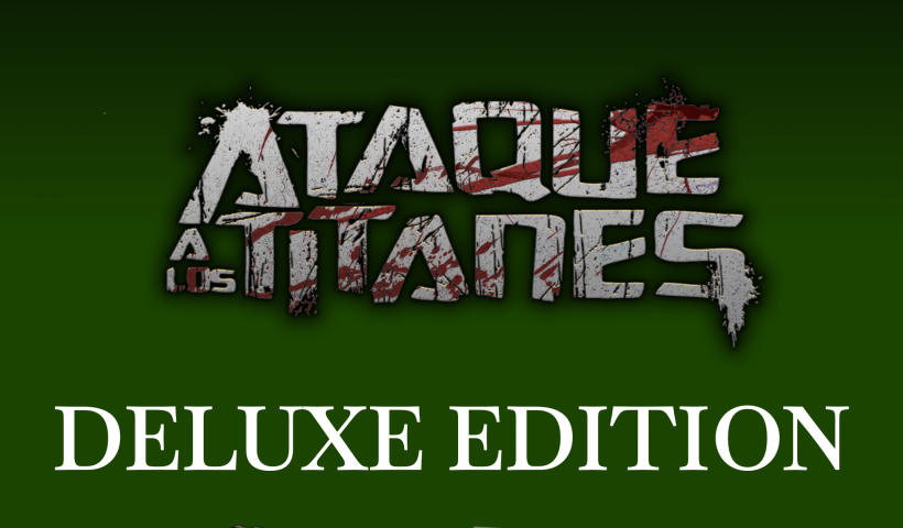 Banner promocional de la edición Deluxe de Ataque a los Titanes en Blu-ray de Selecta Visión.