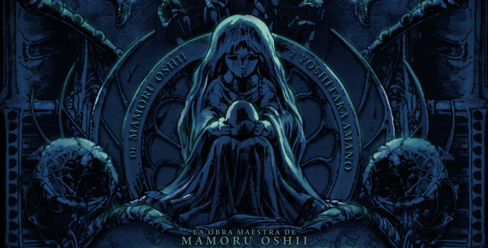 Ilustración de Angel’s Egg, película de animación dirigida por Mamoru Oshii