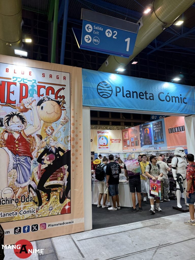 Stand de Planeta Cómic en San Diego Comic-Con Málaga 2026