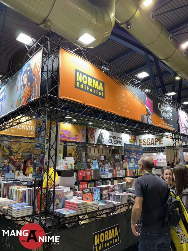 Stand de Norma Editorial y Norma Manga en San Diego Comic-Con Málaga 2026
