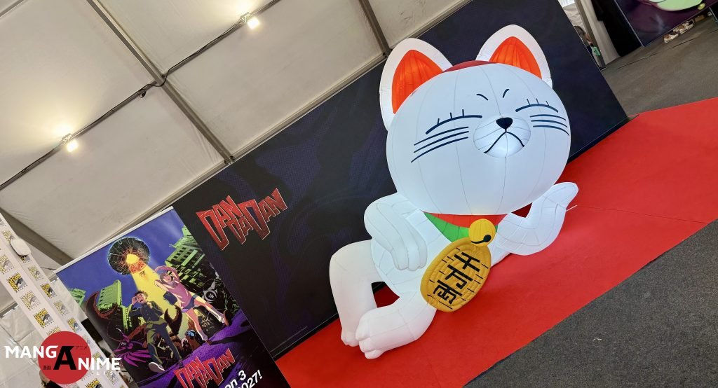 Instalación de Dandadan en San Diego Comic-Con Málaga 2026