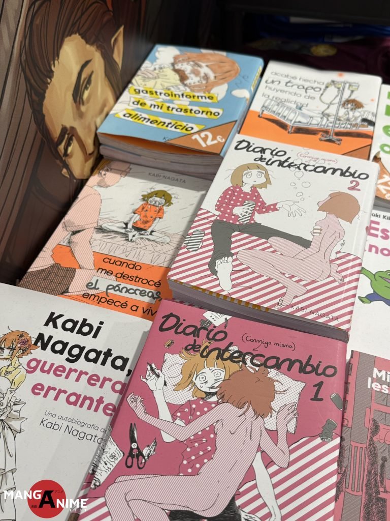 Obras de Kabi Nagata en el stand de Fandogamia en San Diego Comic-Con Málaga 2026