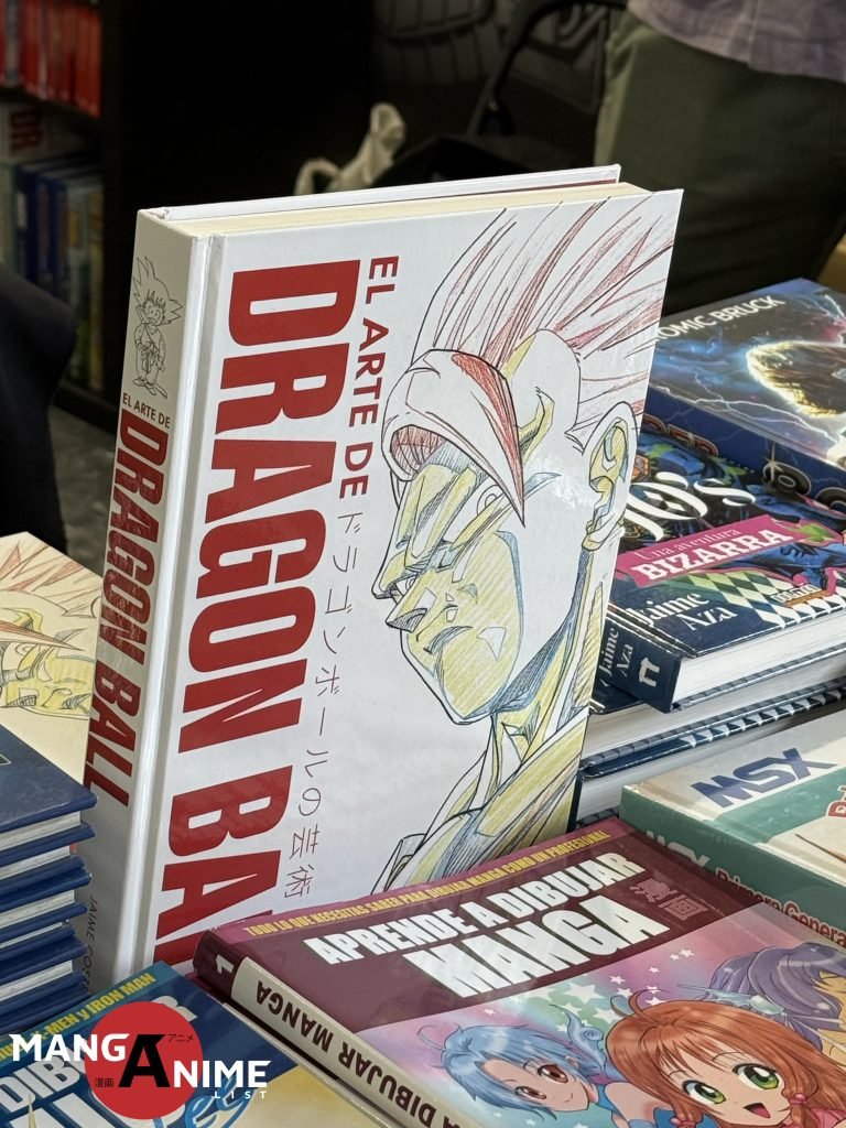 El arte de Dragon Ball de Dolmen en el stand de la editorial en San Diego Comic-Con Málaga 2026