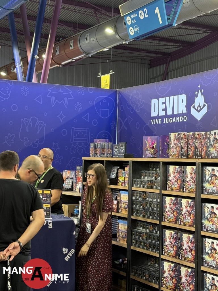 Stand de Devir en San Diego Comic-Con Málaga 2026 con sus novedades de manga