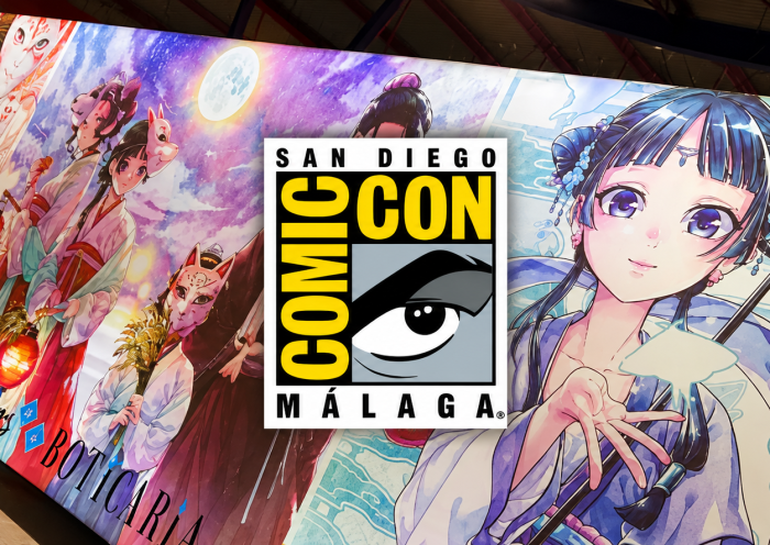 San Diego Comic-Con Málaga 2026 en FYCMA con mural de Los diarios de la boticaria de Devir Manga