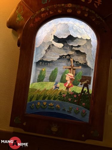 Montaje expuesto en el Museo Ghibli de Mitaka