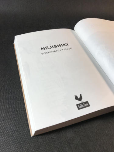 Nejishiki - Portadilla presentación