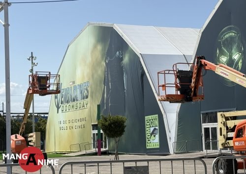 Vista de los pabellones exteriores de San Diego Comic-Con Málaga 2026