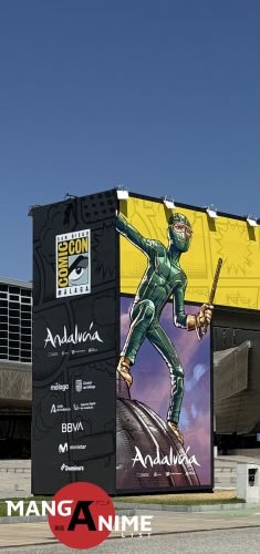 Detalle de los preparativos de San Diego Comic-Con Málaga 2026 en FYCMA